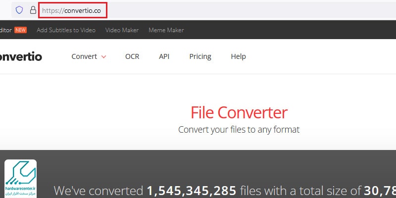 تبدیل فایل ورد به فایل تصویری با استفاده از سرویس آنلاین